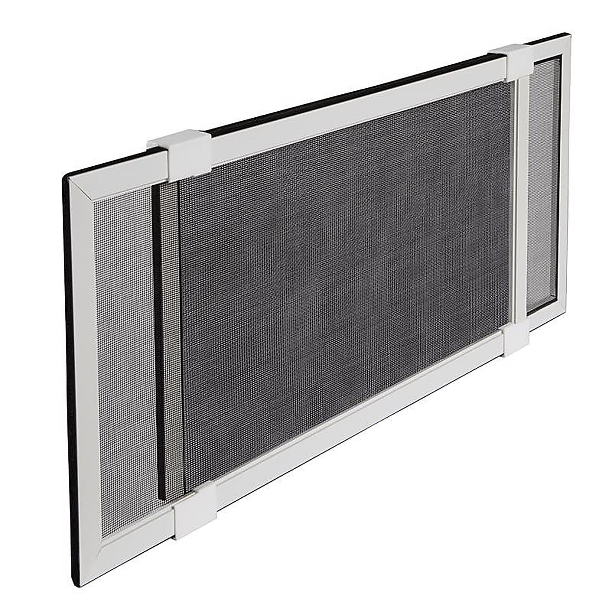 M-D - 14186 - White Aluminum Adjustable Screen 10 in. W x 37 in. L