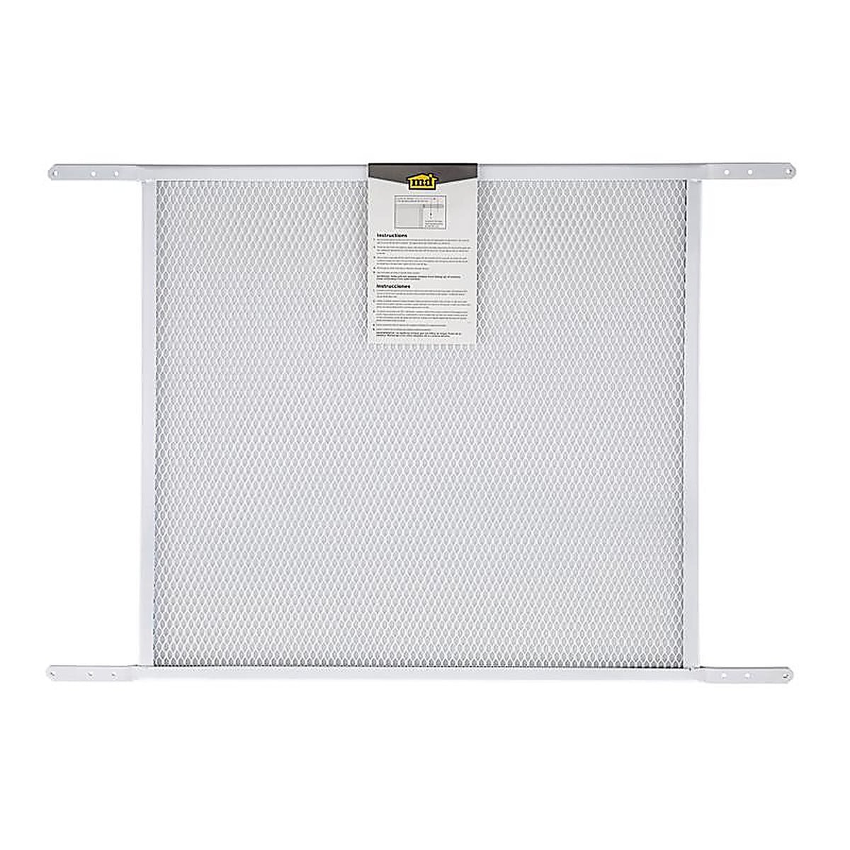 M-D - 14182 - White Aluminum Door Grille