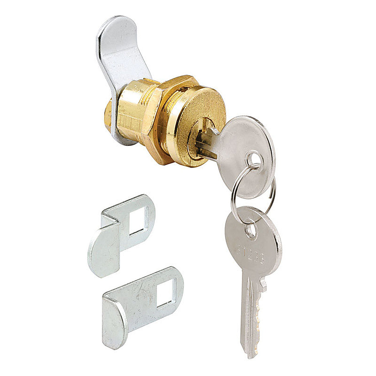 Prime-Line - S4648 - Brass Plated Steel Counter Clockwise Mailbox Lock
