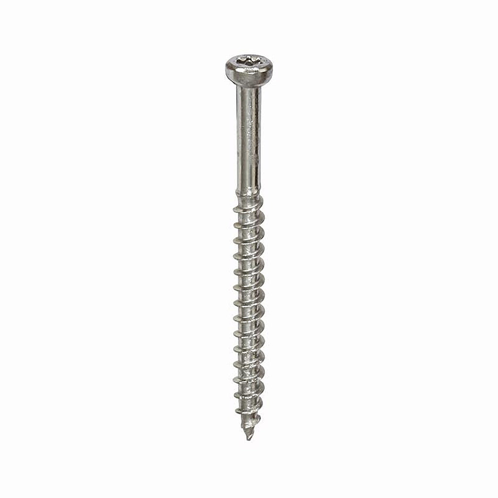 GRK Fasteners - 67728 - No. 8 x 2 in. L Star Trim Head Construction Screws - 100/Pack