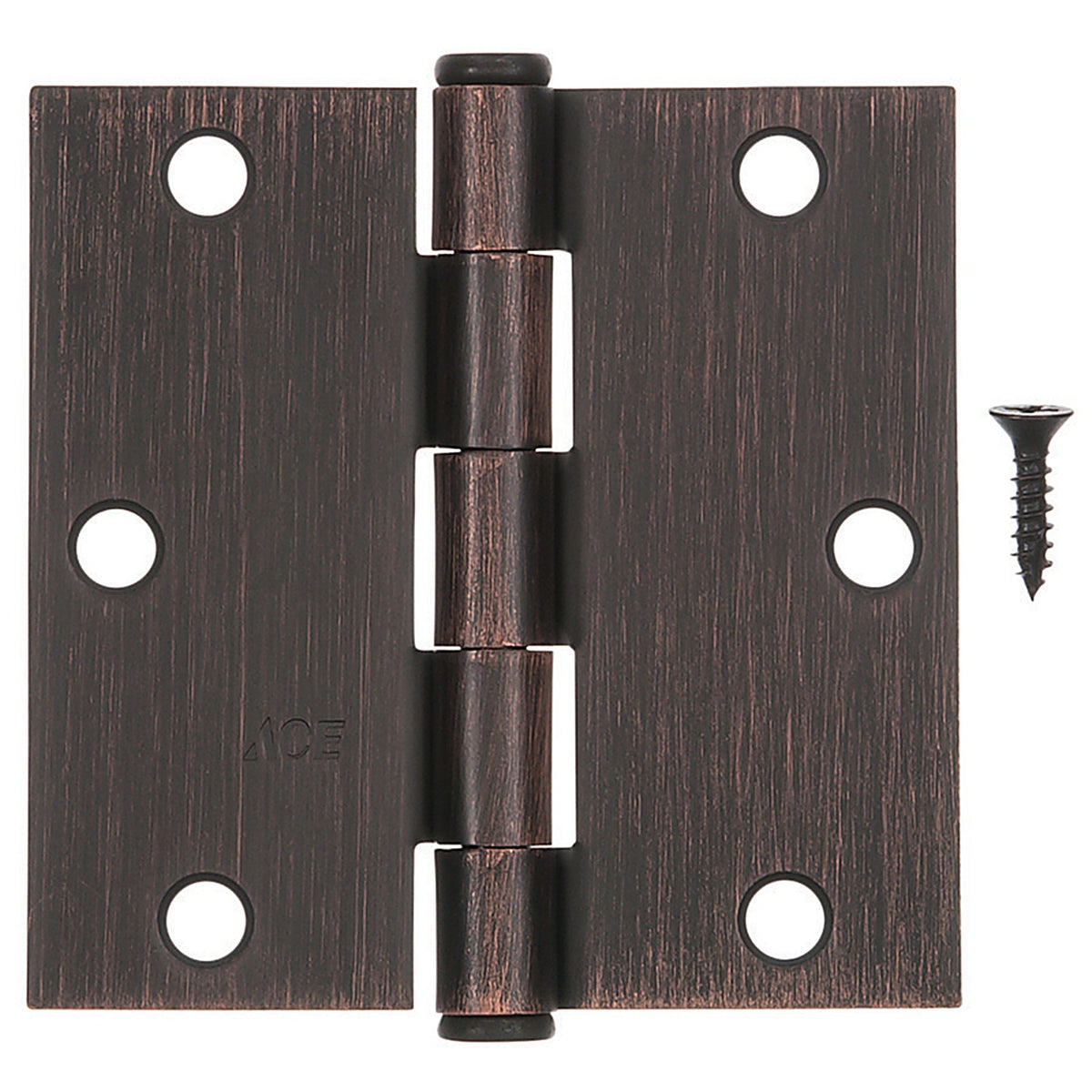 Hampton - 01-3550-196 - 3-1/2 in. L Oil Rubbed Bronze Residential Door Hinge - 12/Pack