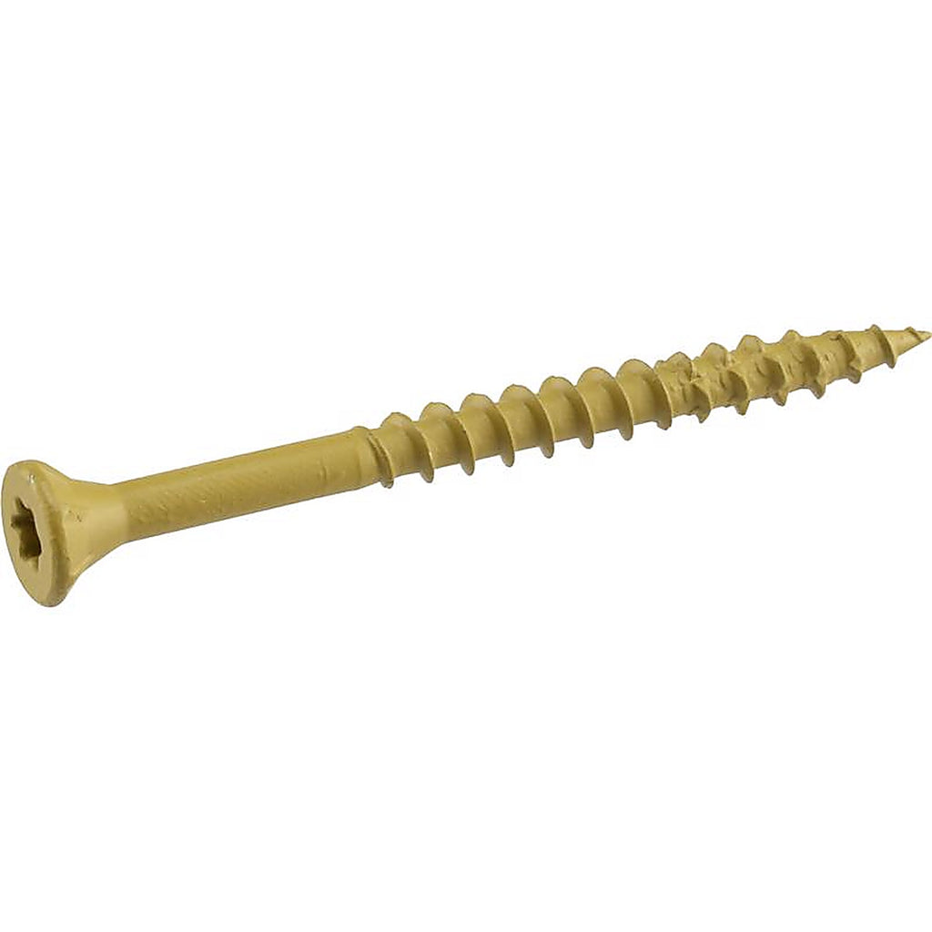 Deck Plus - 42593 - No. 10 x 2-1/2 in. L Star Flat Head Exterior Deck Screws - 40/Pack