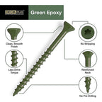 Deck Plus - 42588 - No. 10 x 3 in. L Star Flat Head Exterior Deck Screws - 40/Pack