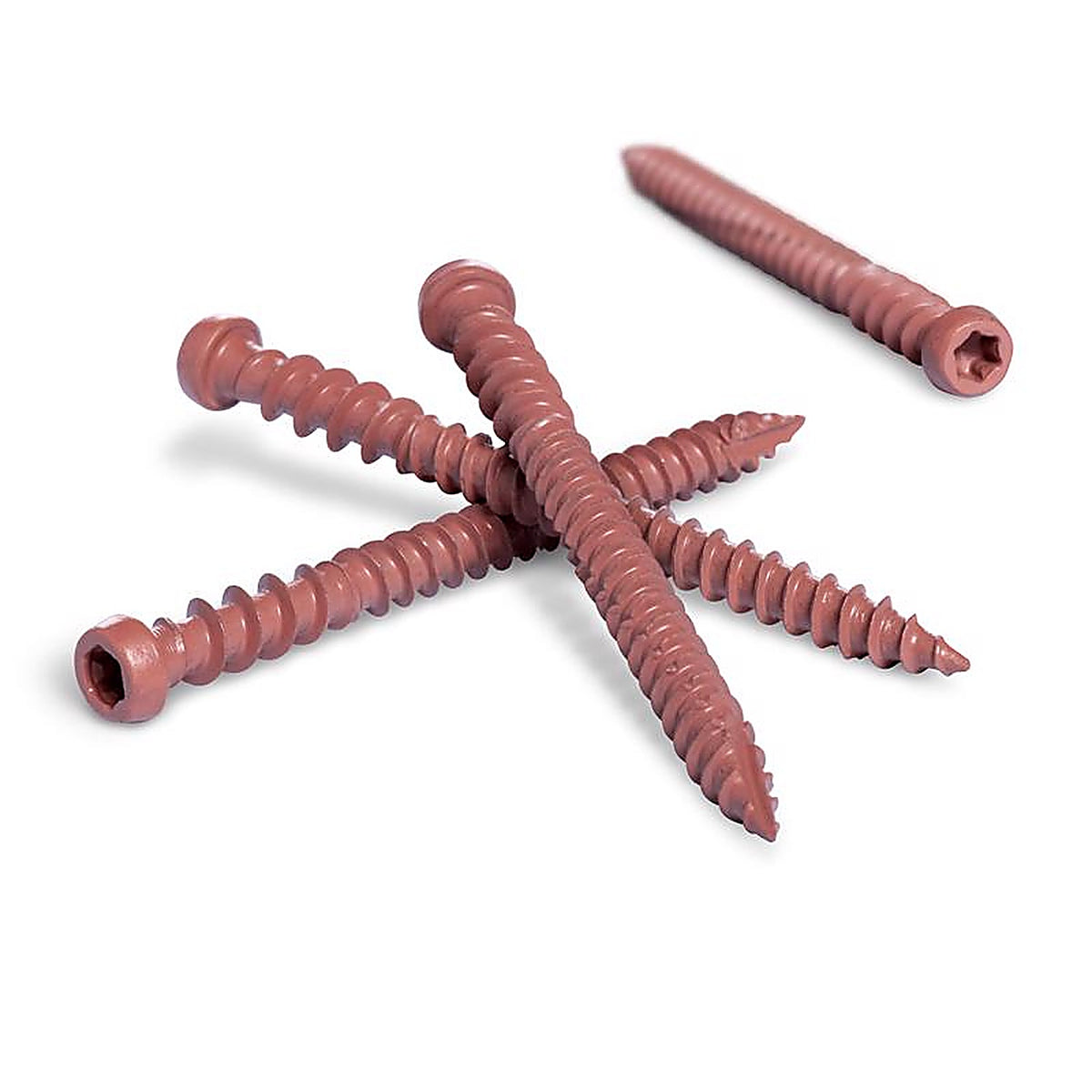 Deck Plus - 48461 - No. 10 x 3 in. L Star Flat Head Composite Deck Screws 5 lb.