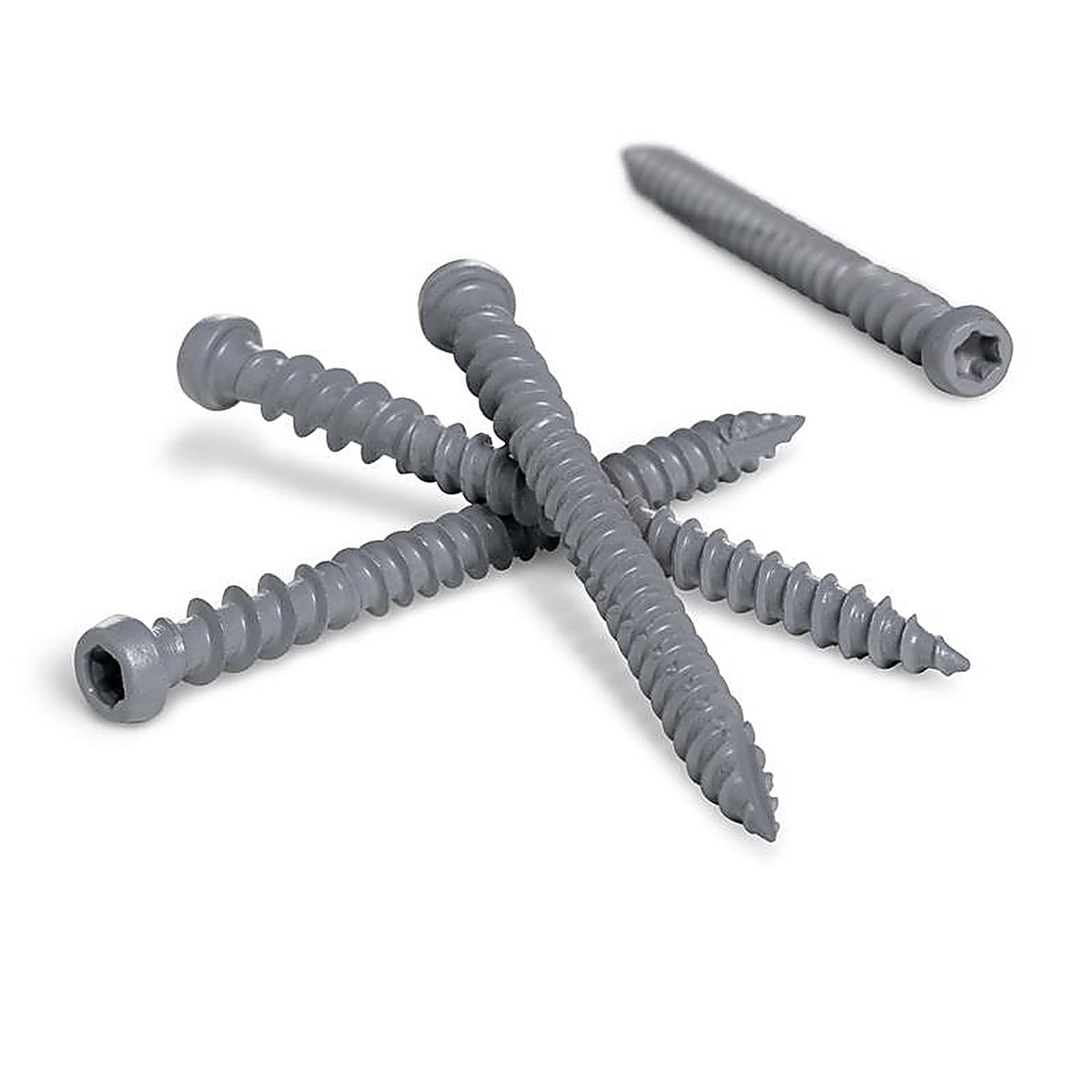 Deck Plus - 48440 - No. 10 x 2-1/2 in. L Star Flat Head Composite Deck Screws 5 lb.