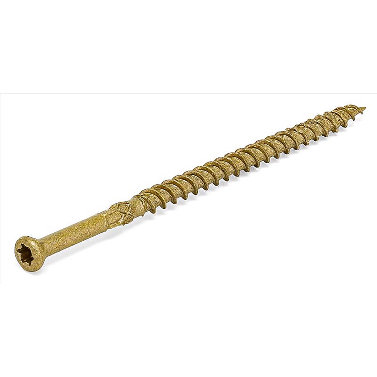 Hillman - 48633 - Power Pro No. 8 x 3 in. L Star Trim Screws 1 - 1/Pack
