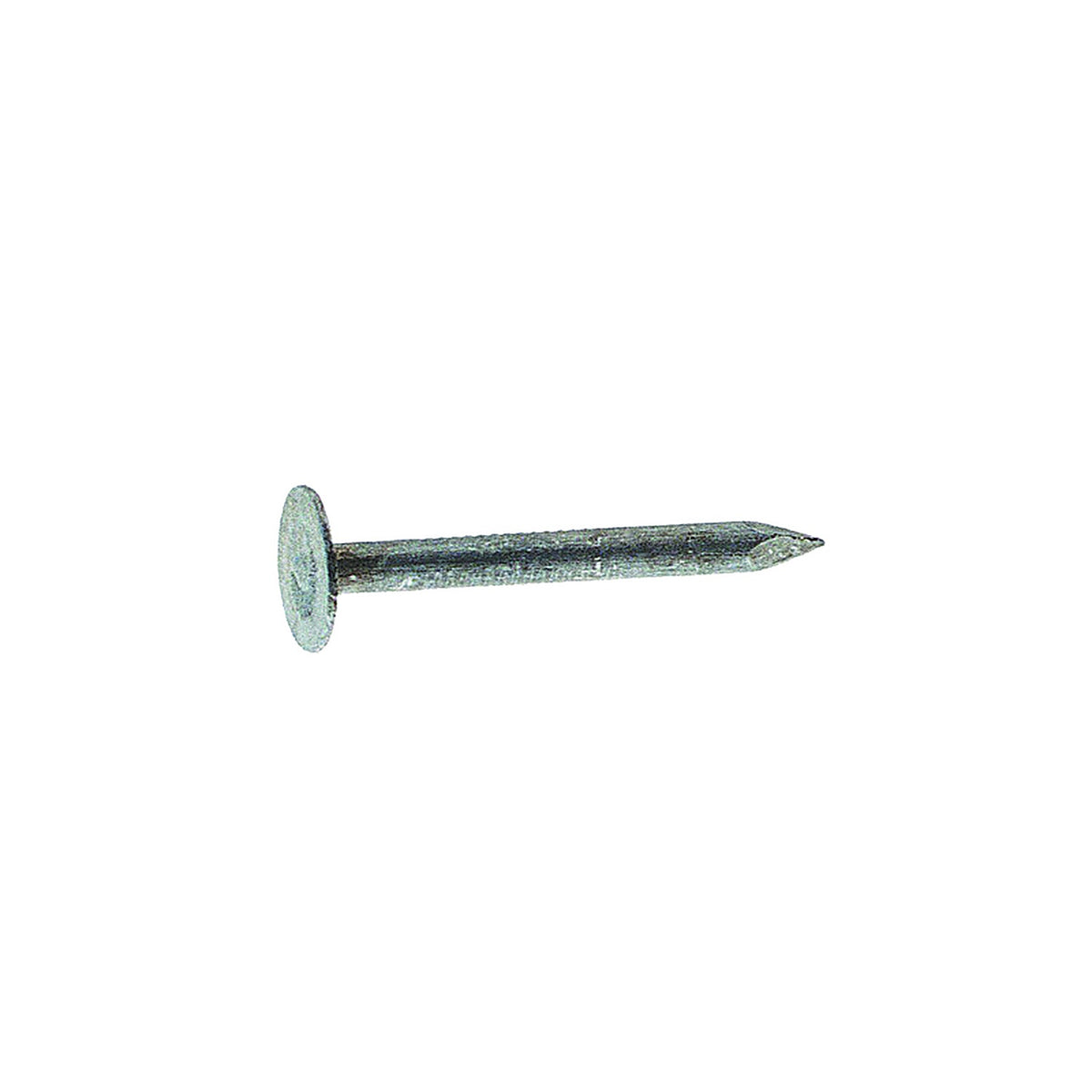 Grip-Rite - 114EGRFG1 - 1-1/4 in. Roofing Electro-Galvanized Steel Nail Flat 1 lb.