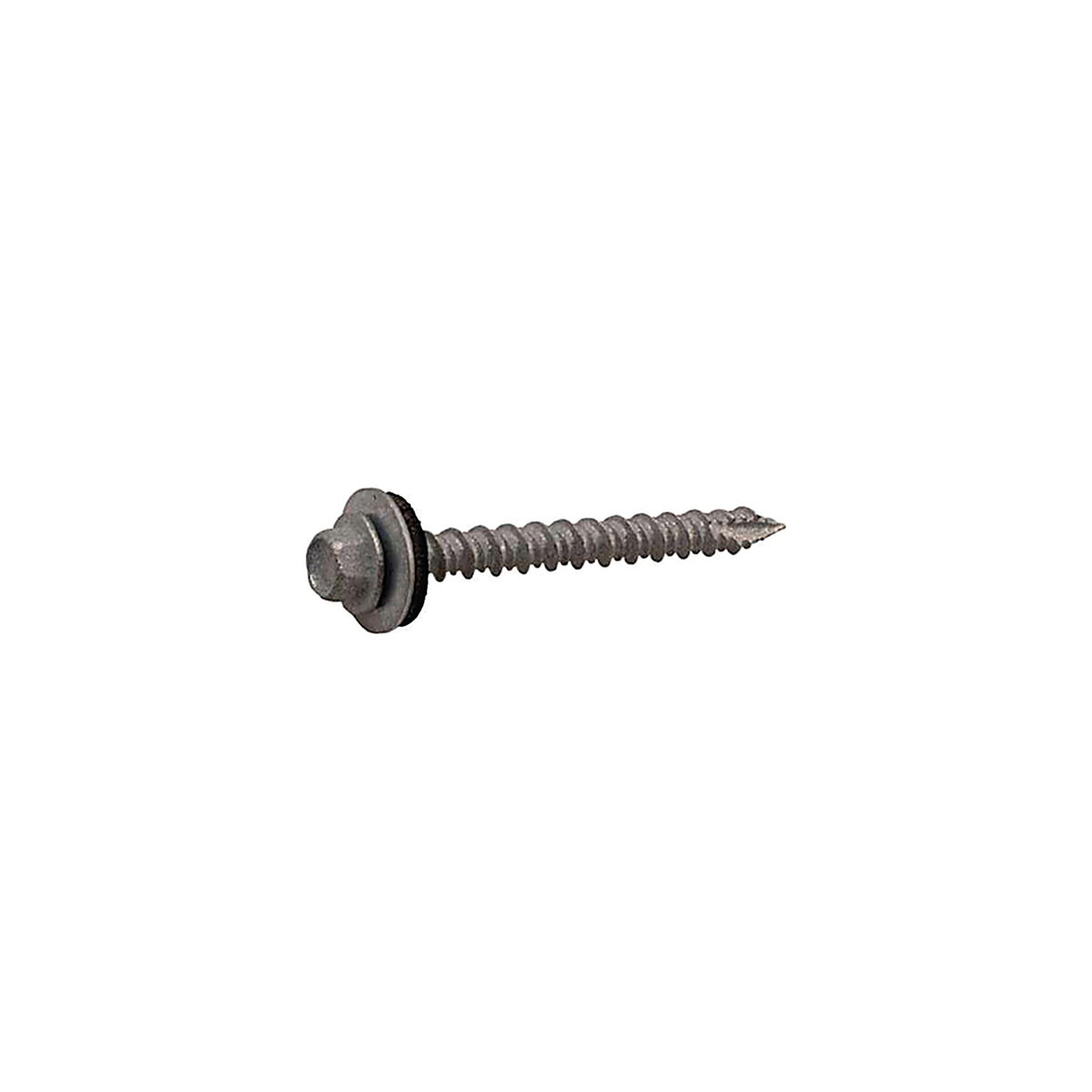 Grip-Rite - 112W1 - No. 10 Sizes x 1-1/2 in. L Hex Hex Washer Head Screws w/Washers 1 lb.