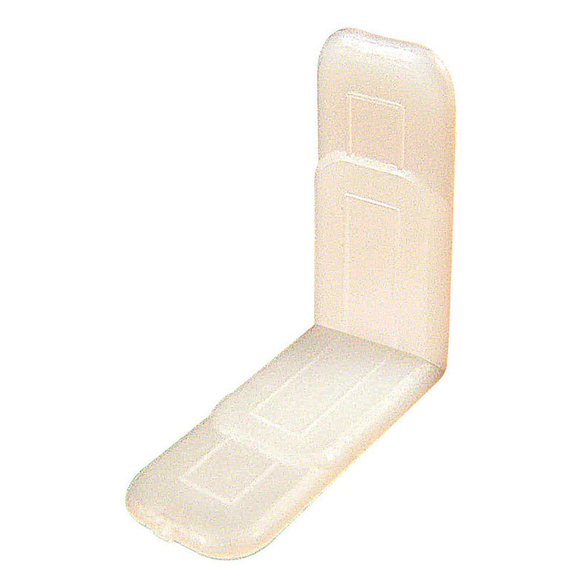 Prime-Line - R 7153 - Plastic Center Guide Drawer Guide Side Saddles 1 pk