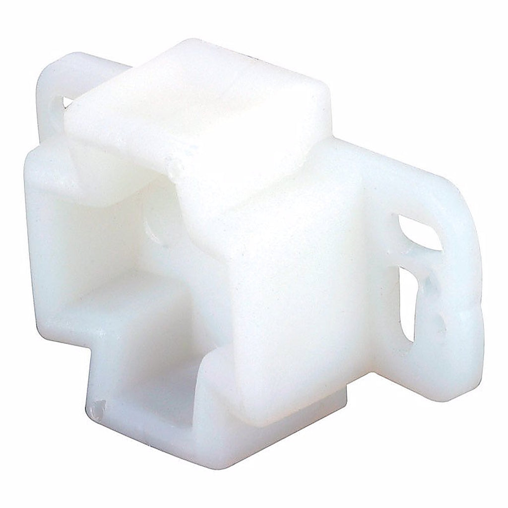 Prime-Line - R 7261 - Plastic Center Guide Drawer Track Back Plate 1 pk