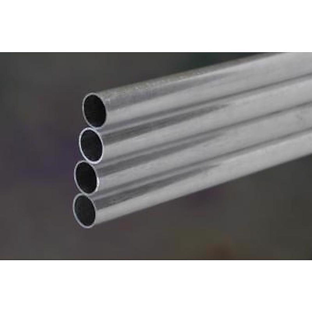 K&S - 8104 - 3/16 in. Dia. x 1 ft. L Round Aluminum Tube