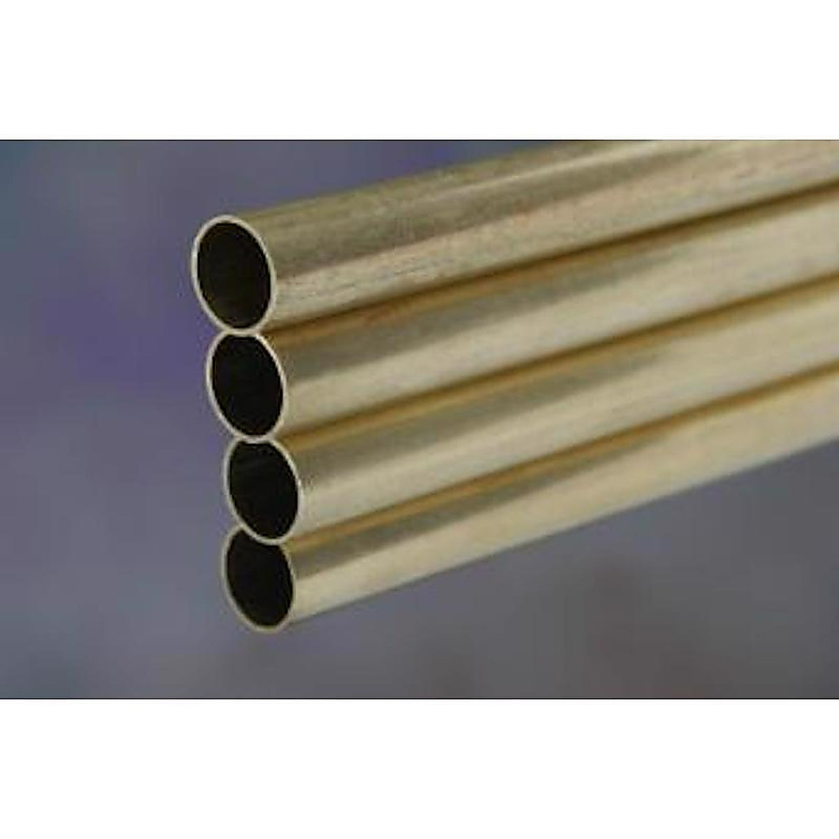 K&S - 8131 - 1/4 in. Dia. x 12 in. L Round Brass Tube - 1/Pack