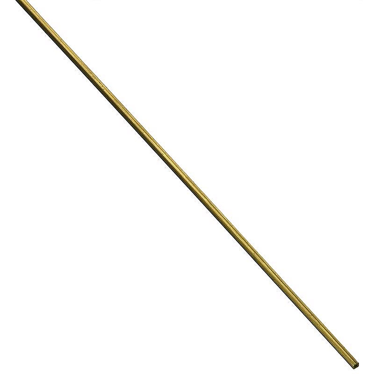 K&S - 8151 - 1/8 in. W x 12 in. L Square Brass Tube - 1/Pack