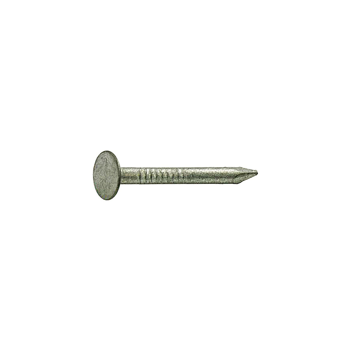 Grip-Rite - 212HGRFG1 - 2-1/2 in. Roofing Hot-Dipped Galvanized Steel Nail Flat 1 lb.