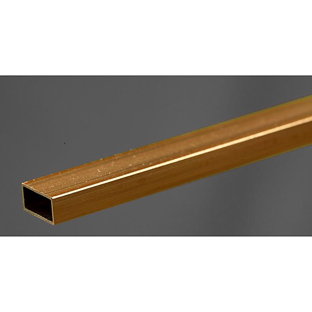 K&S - 8266 - 5/16 in. W x 12 in. L Rectangular Brass Tube - 1/Pack