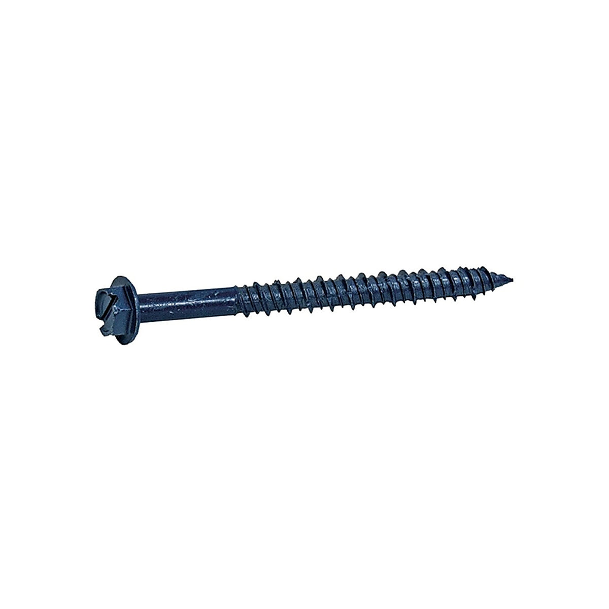 Grip-Rite - HC41141C - 1/4 in. x 1-1/4 in. L Hex Washer Head Concrete Screws - 100/Pack