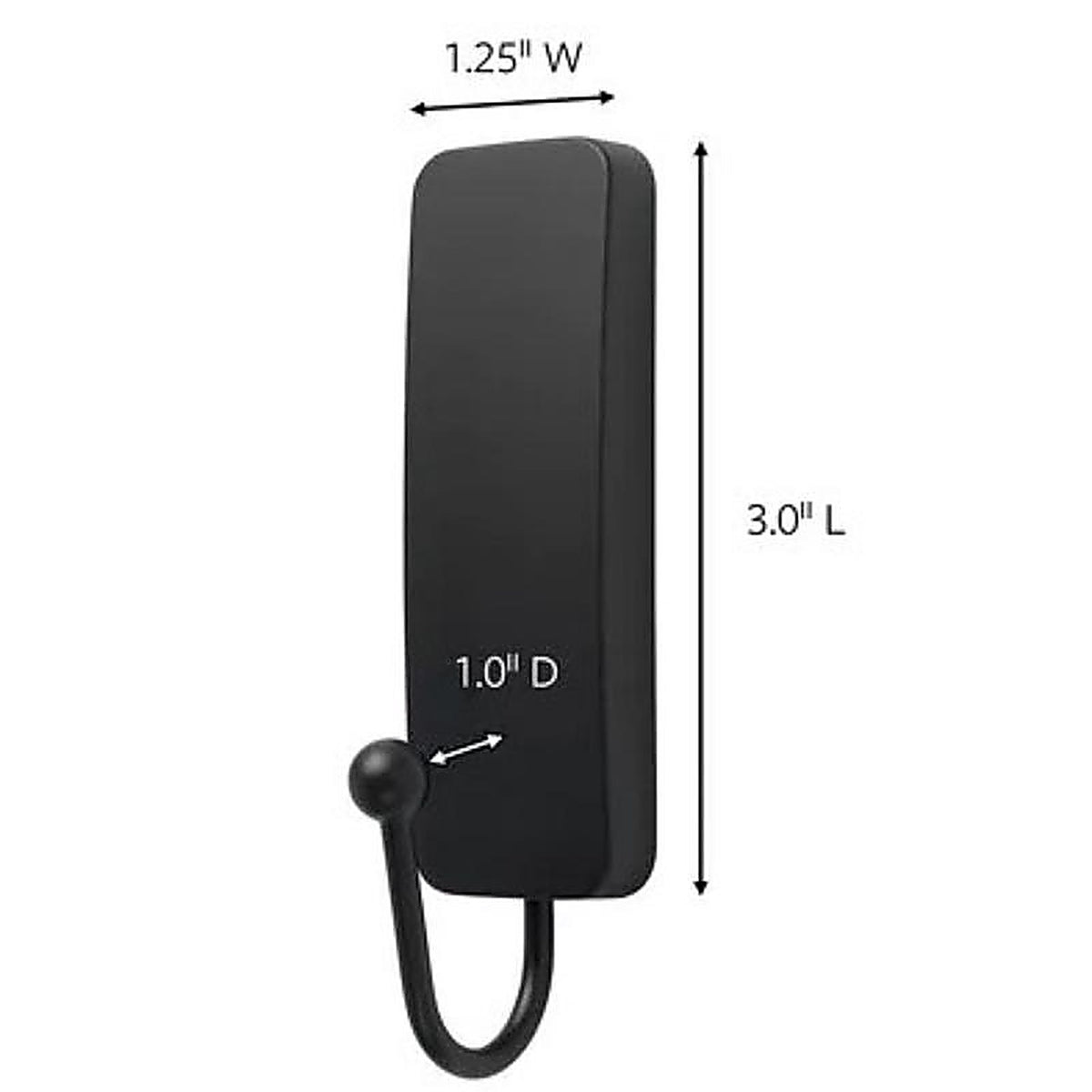 3M - 17034MB-ES - Command Medium Metal Hook 1.25 in. L 1 pk