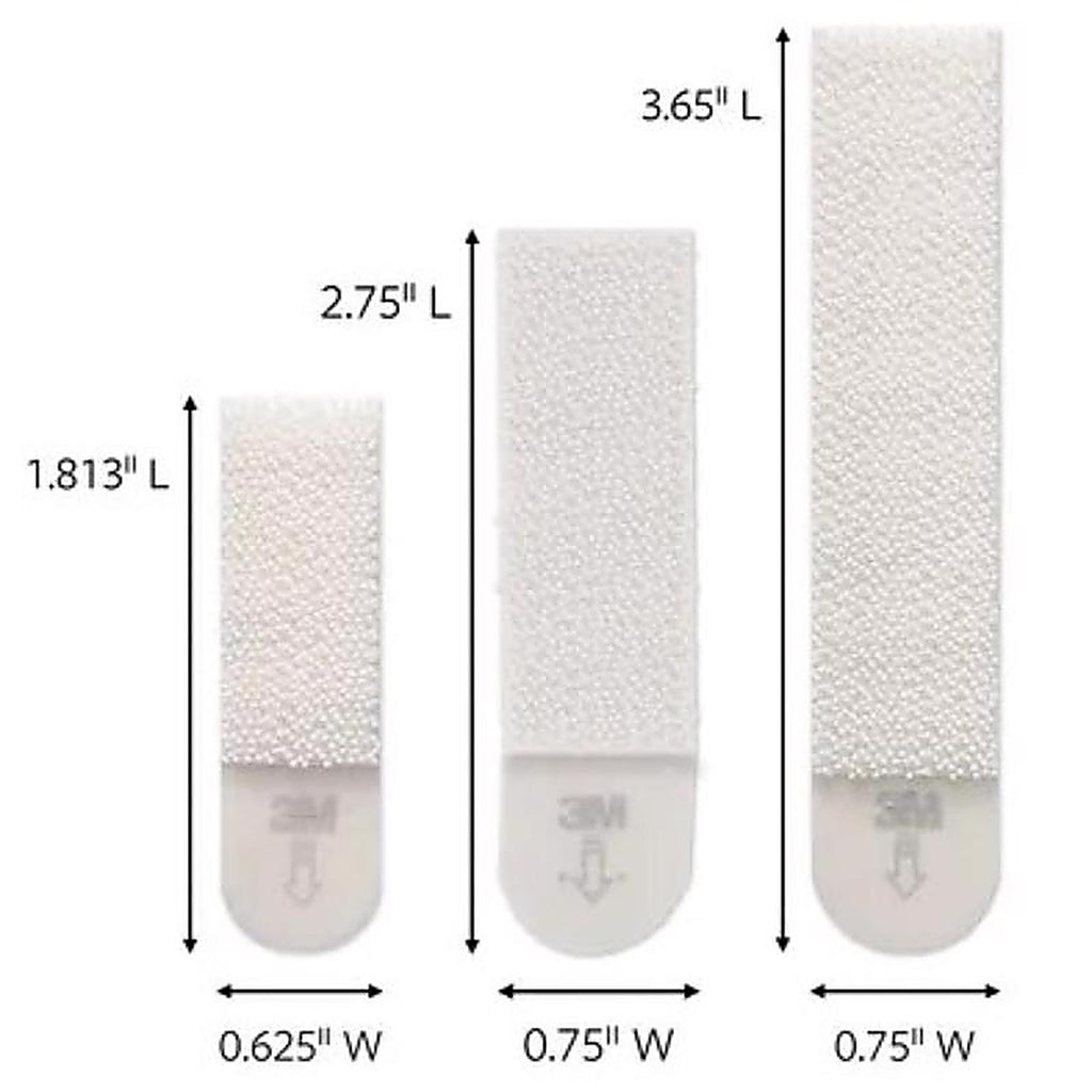 3M - 17211-BPES - Command Assorted Plastic Strips 18 pk