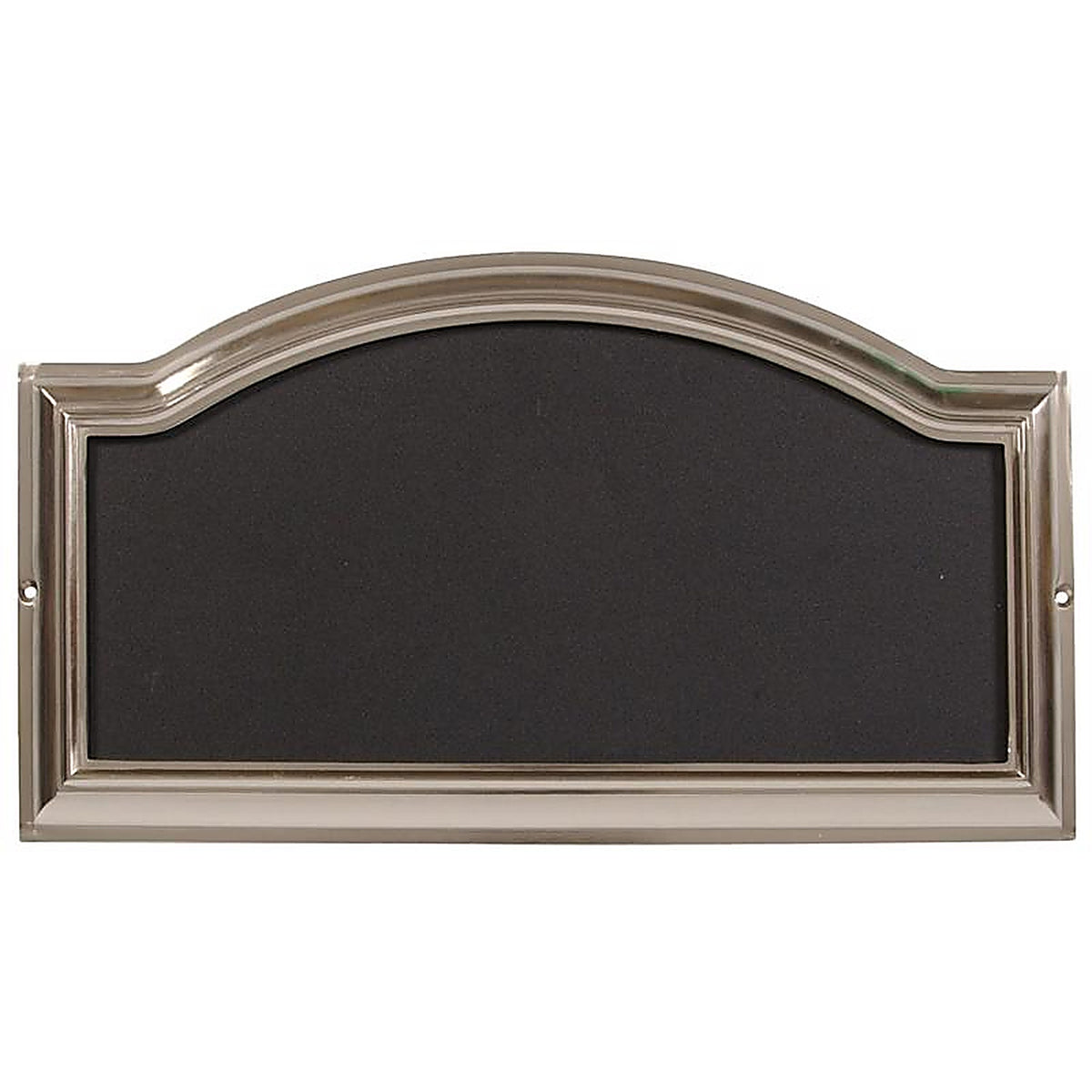 Hillman - 843267 - Distinctions Brushed Nickel Die-Cast Zinc Rectangle Address Plate