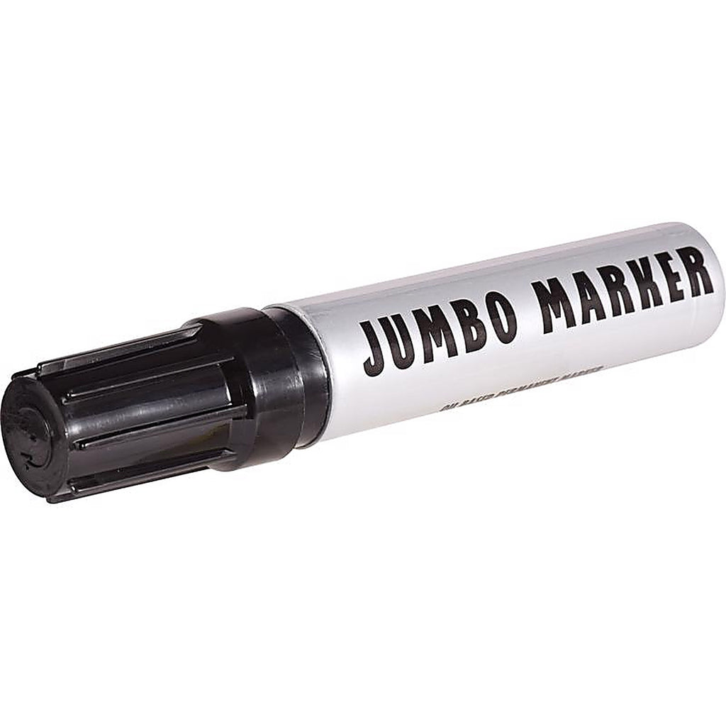 Hillman - 848616 - Black Chisel Tip Jumbo Marker - 1/Pack