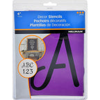 Hillman - 840245 - 6 in. Card Stock Decor Stencil Set 38/Pack