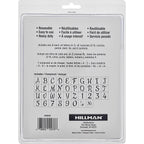 Hillman - 840245 - 6 in. Card Stock Decor Stencil Set 38/Pack