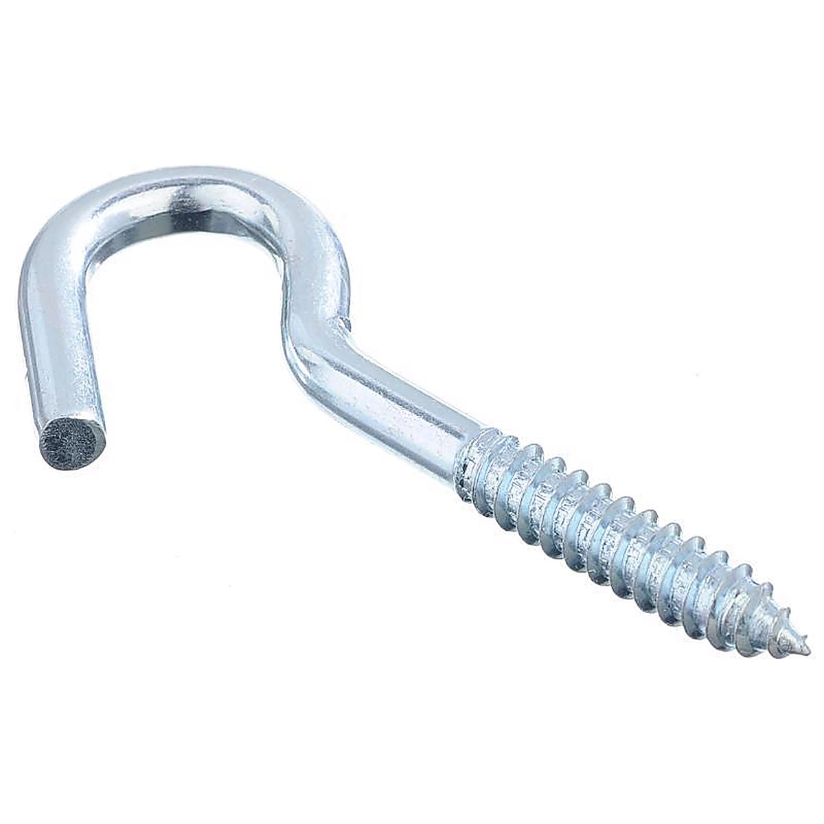 Hampton - 02-3490-162 - Small Zinc-Plated Silver Steel 4.8125 in. L Clothesline Hook 300 lb. - 1/Pack