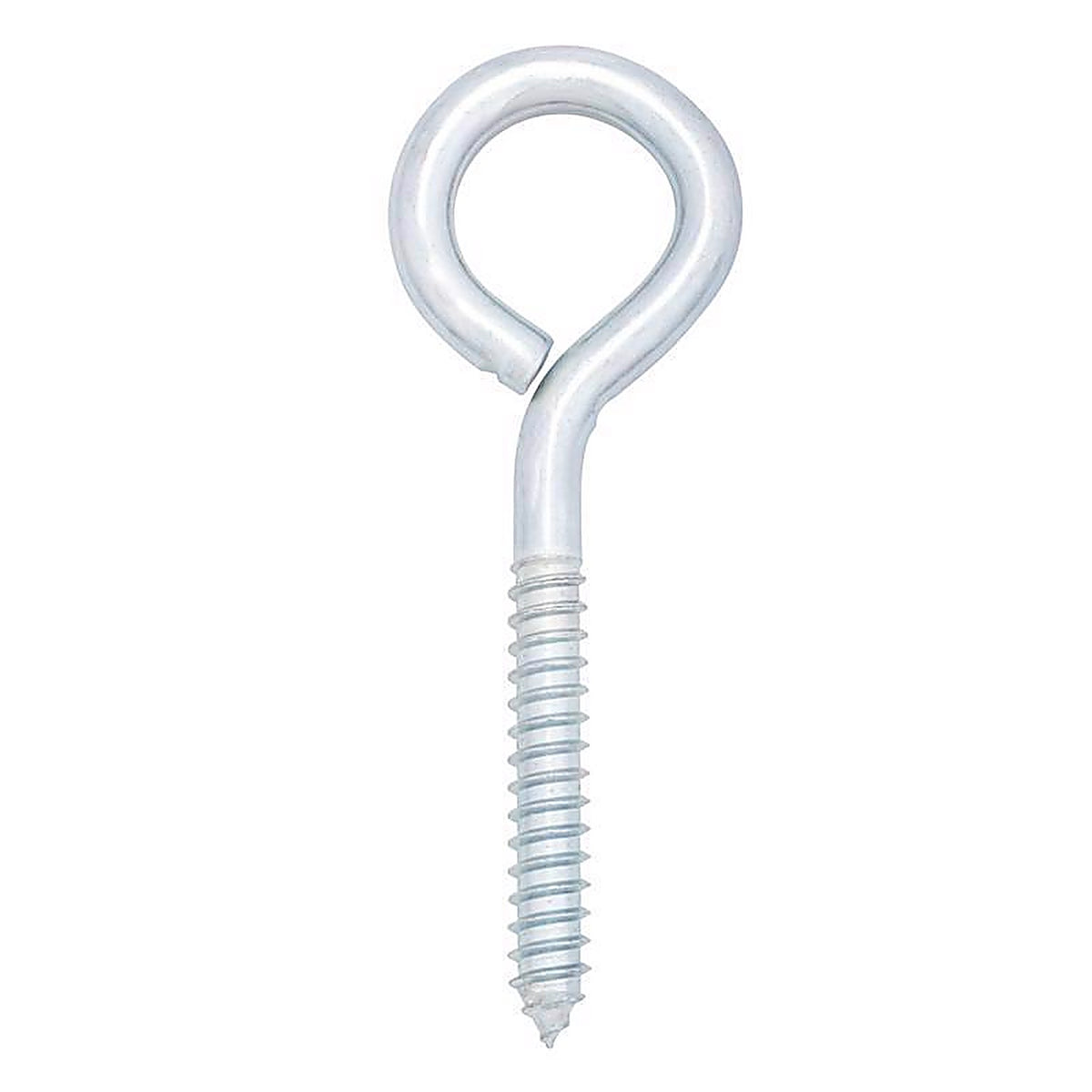 Hampton - 02-3463-269 - 7/16 in. x 5-1/4 in. L Zinc-Plated Steel Lag Thread Eyebolt