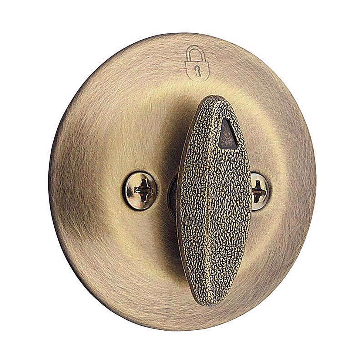 Kwikset - 96630-061 - Antique Brass Metal Deadbolt