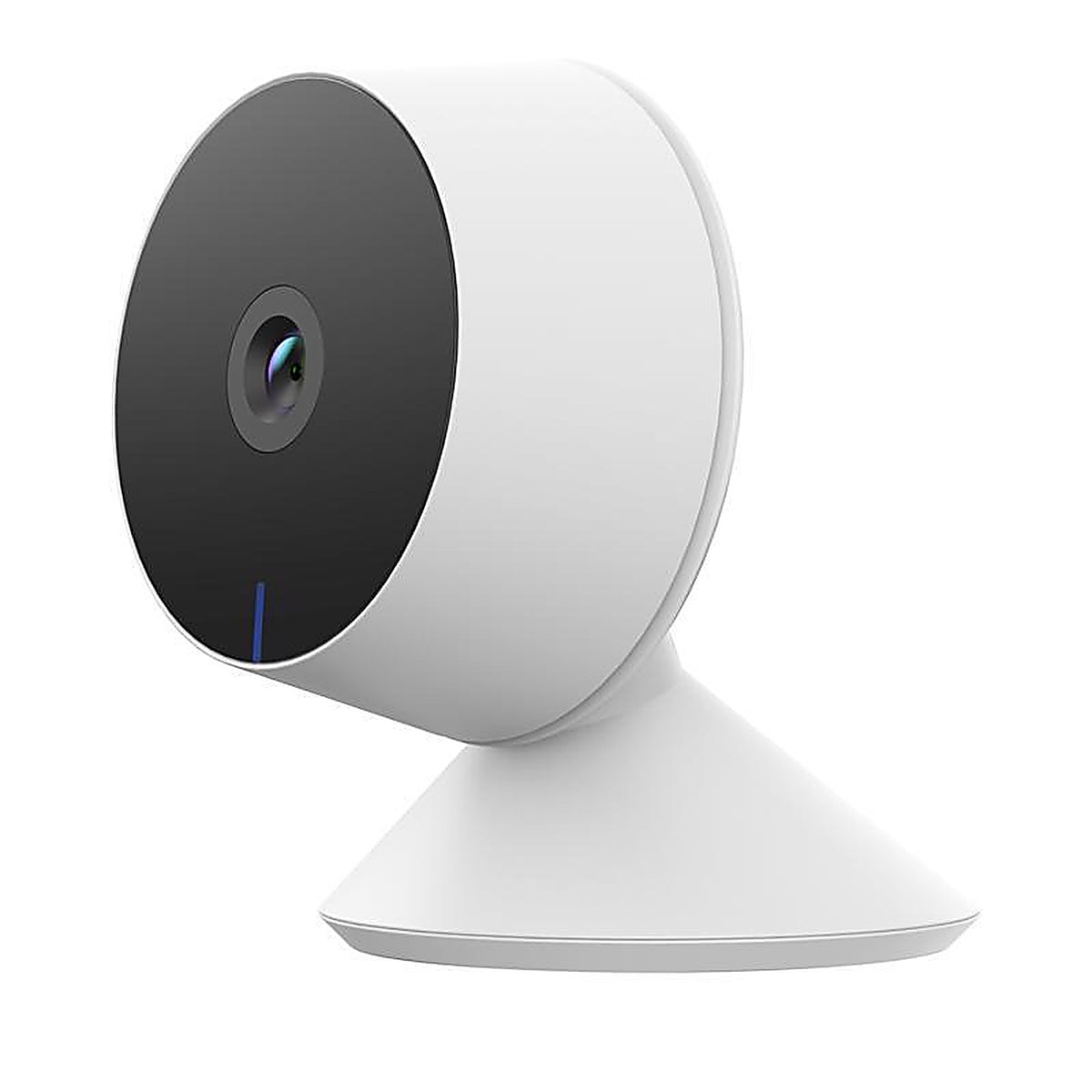Feit Electric - CAM1/WIFI - Plug-in Indoor Black/White Wi-Fi Security Camera