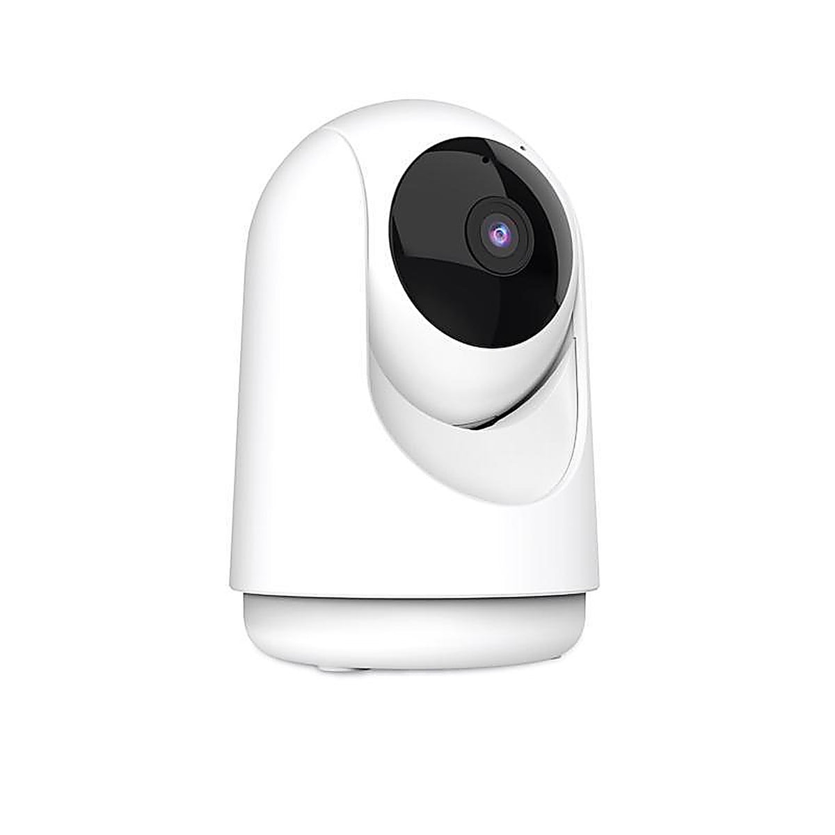 Feit Electric - CAM/PAN/WIFI - Plug-in Indoor Gray Wi-Fi Security Camera