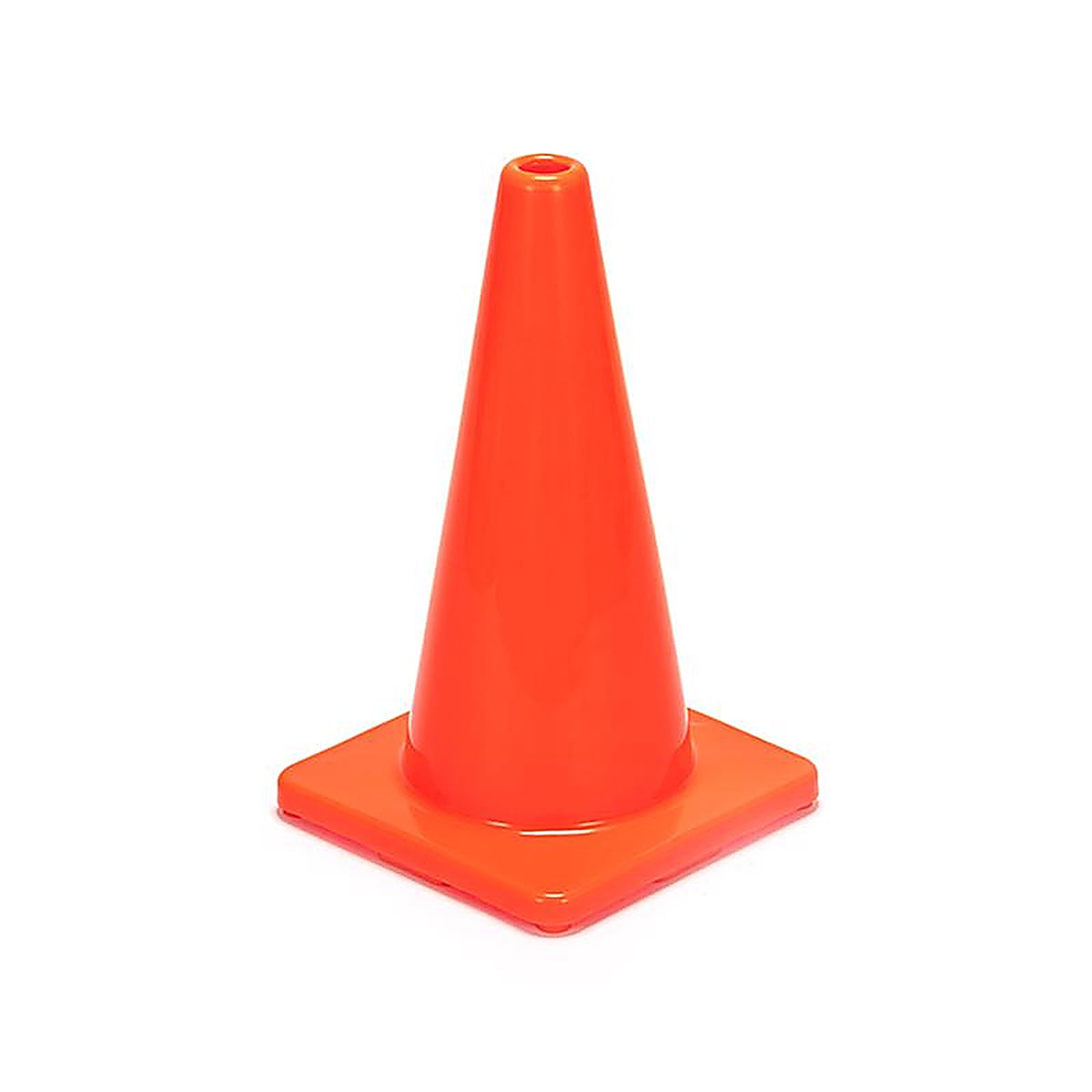 Home Plus - HD0201 - Orange Safety Cone 18 in. H X 10.6 in. W