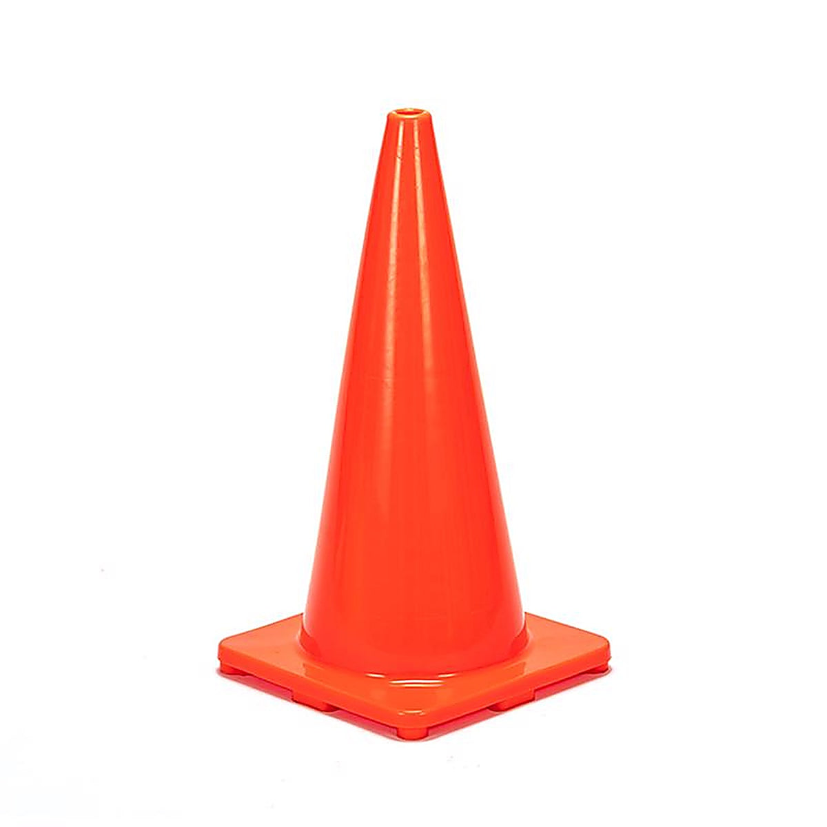 Home Plus - HD0202 - Orange Safety Cone 28 in. H X 14.5 in. W