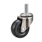 Projex - 9344/ACE - 2 in. D Swivel Rubber Caster 80 lb 2 pk