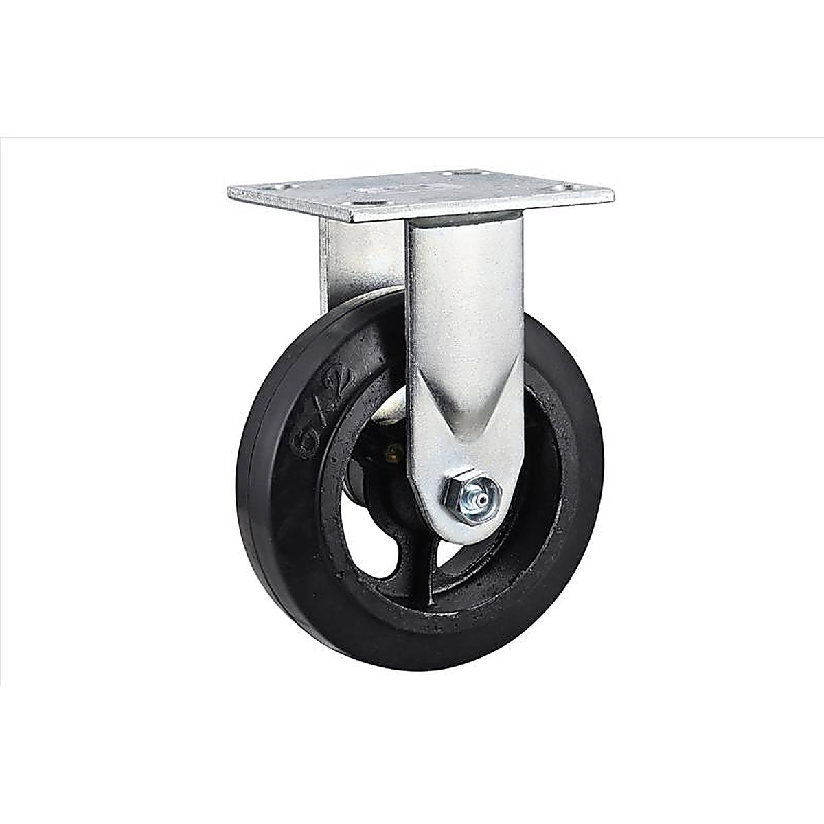 Projex - 9494 - 6 in. D Mold-On Rubber Caster 410 lb 1 pk