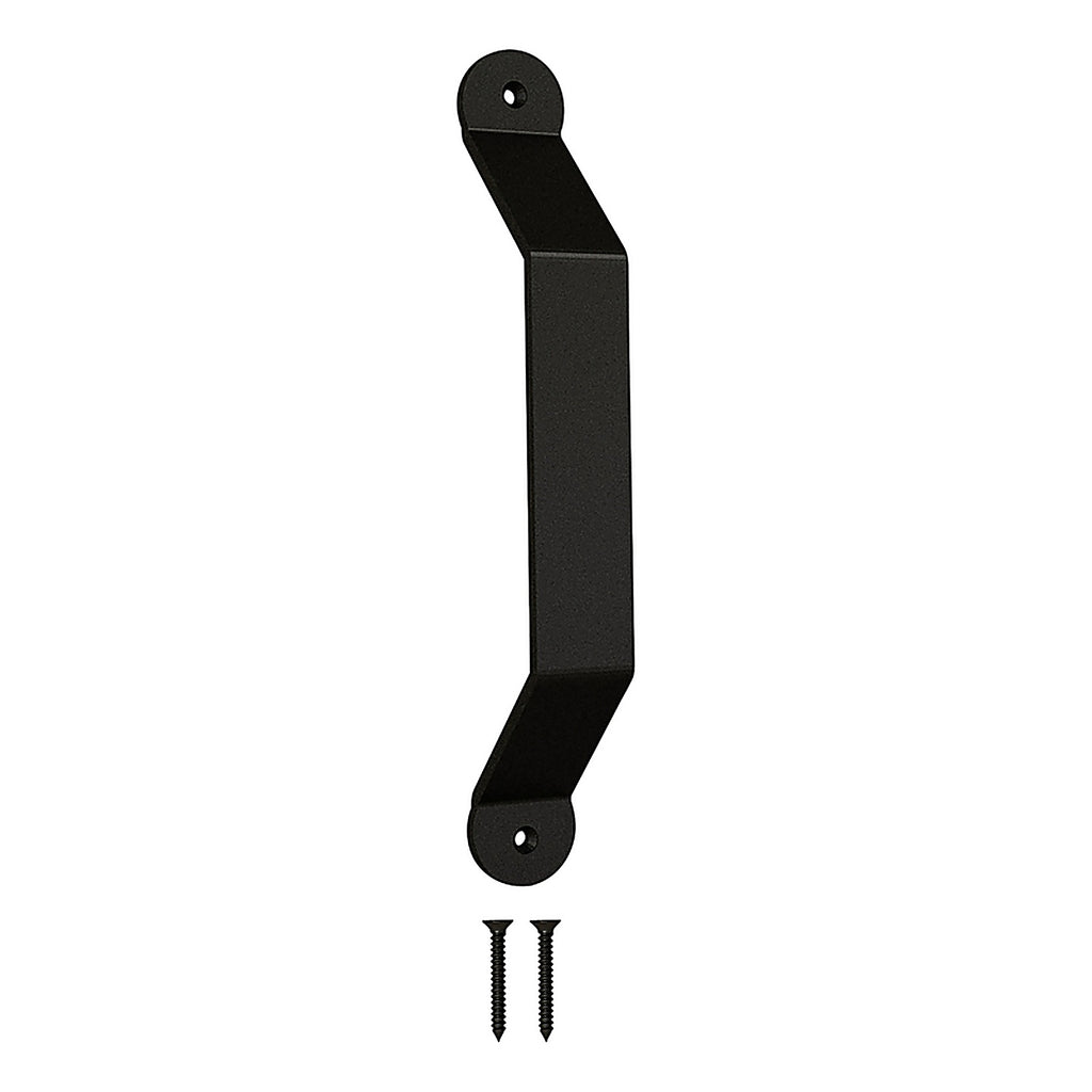National Hardware - N700-108 - Charleston Matte Black Steel Pull Handle 1 pc