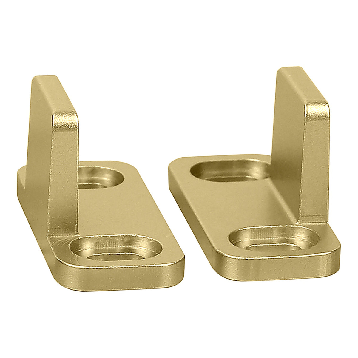 National Hardware - N700-113 - Brushed Gold Aluminum Double Floor Guide 1 pc