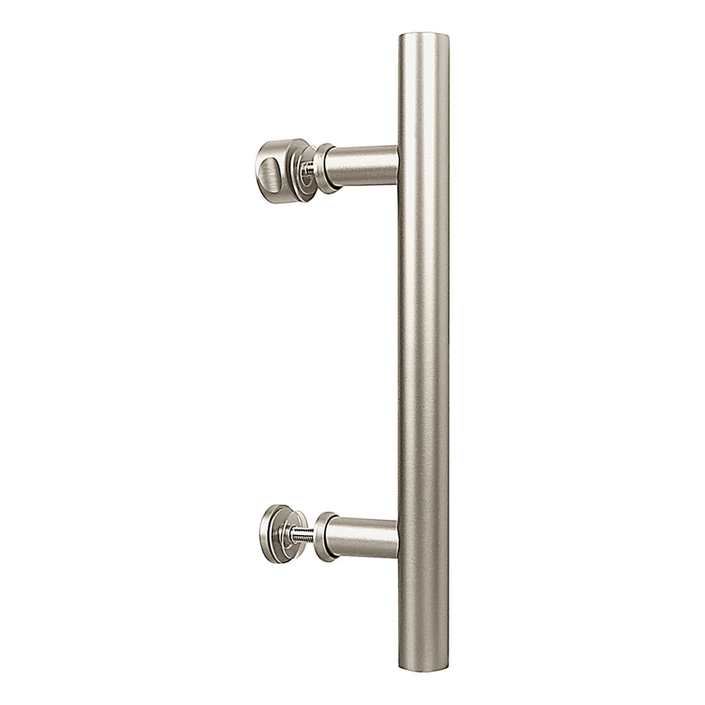 National Hardware - N700-101 - Madison Satin Nickel Silver Steel Pull Handle 1 pc
