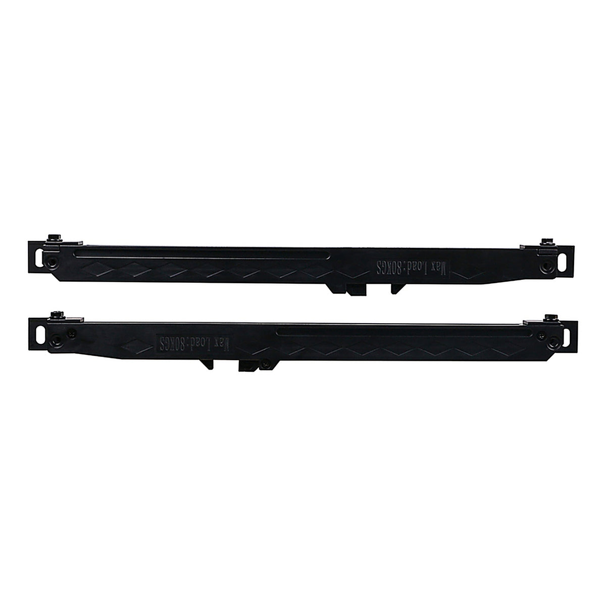 National Hardware - N700-112 - Matte Black Plastic Soft Close Kit 1 pc