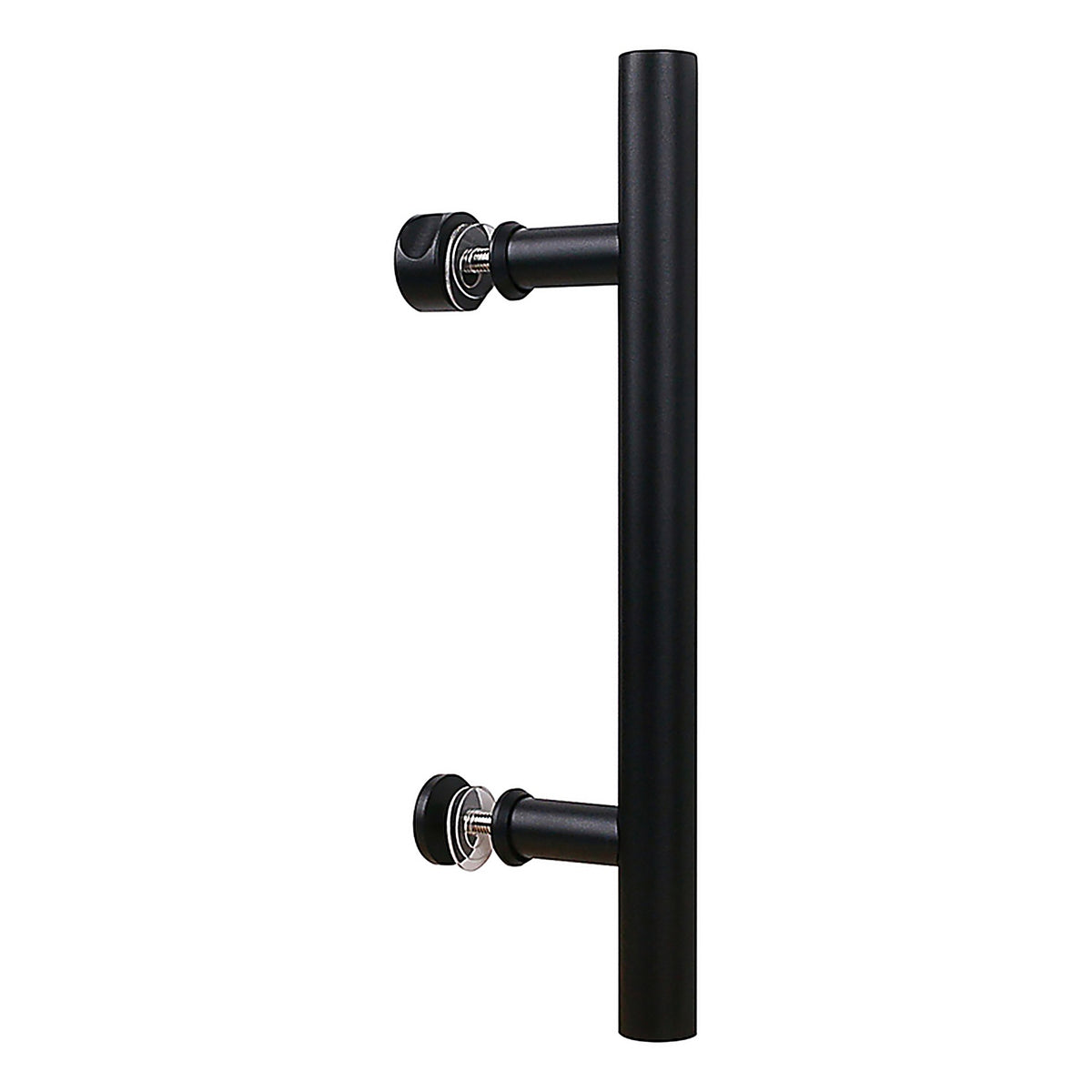 National Hardware - N700-100 - Madison Matte Black Steel Pull Handle 1 pc