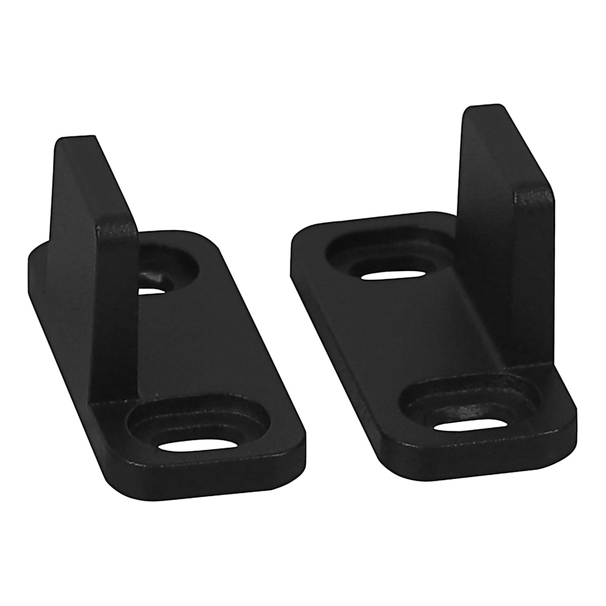National Hardware - N700-114 - Matte Black Aluminum Double Floor Guide 1 pc