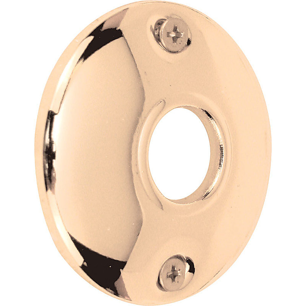 Prime-Line - E2282 - Brass Plated Steel Door Knob Rosettes - 2/Pack