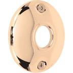 Prime-Line - E2282 - Brass Plated Steel Door Knob Rosettes - 2/Pack