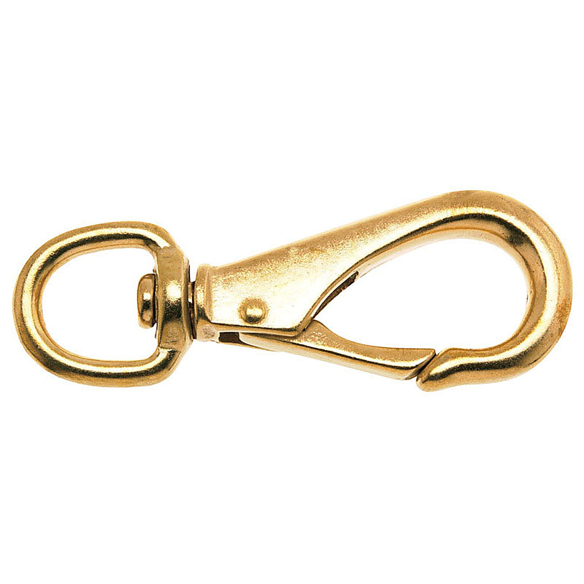 Campbell - T7620614 - 11/16 in. D X 3-11/16 in. L Polished Bronze Quick Snap 60 lb