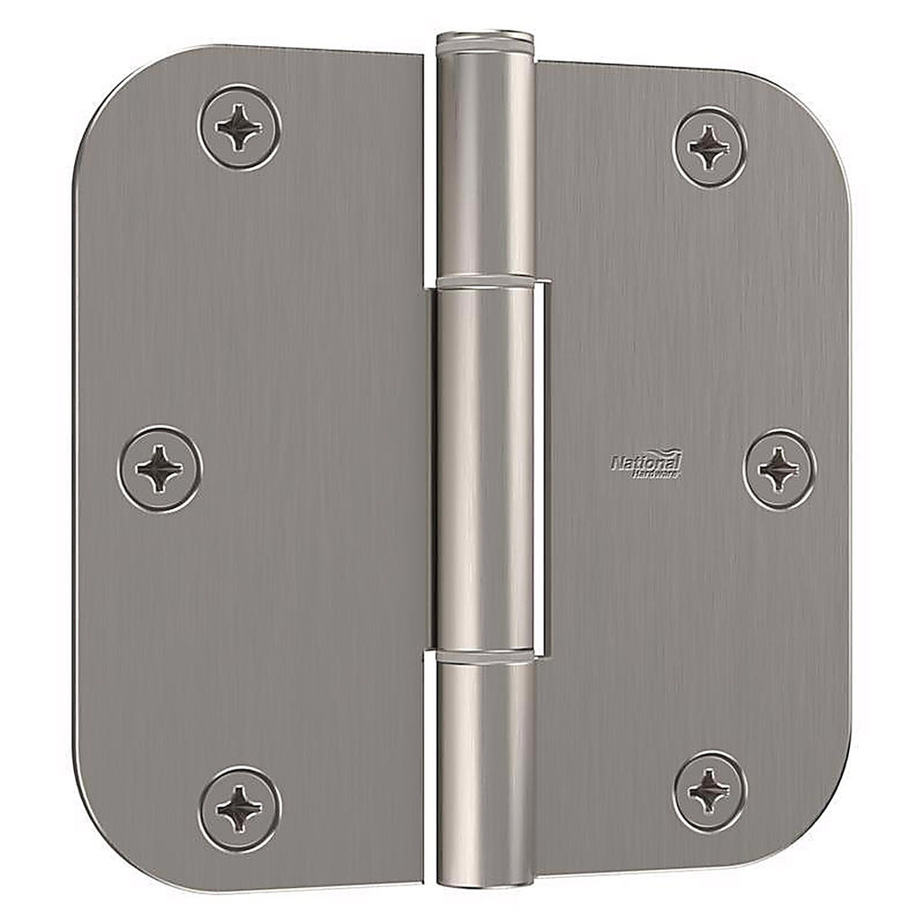 National Hardware - N830-449 - Satin Nickel Door Hinge 3 pk
