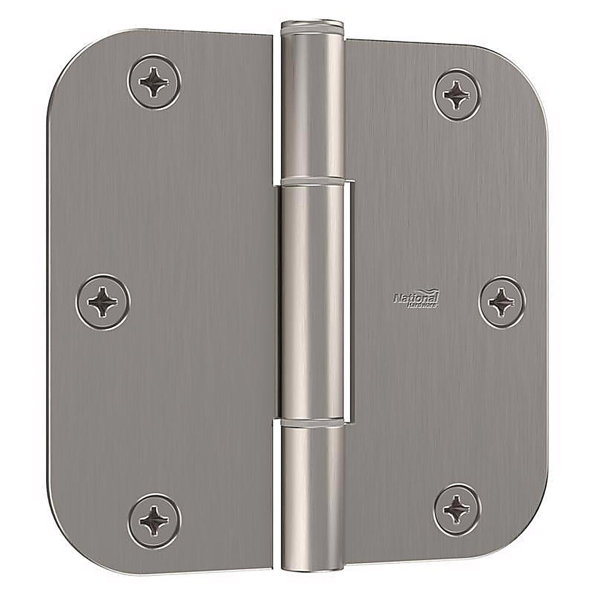 National Hardware - N830-449 - Satin Nickel Door Hinge 3 pk