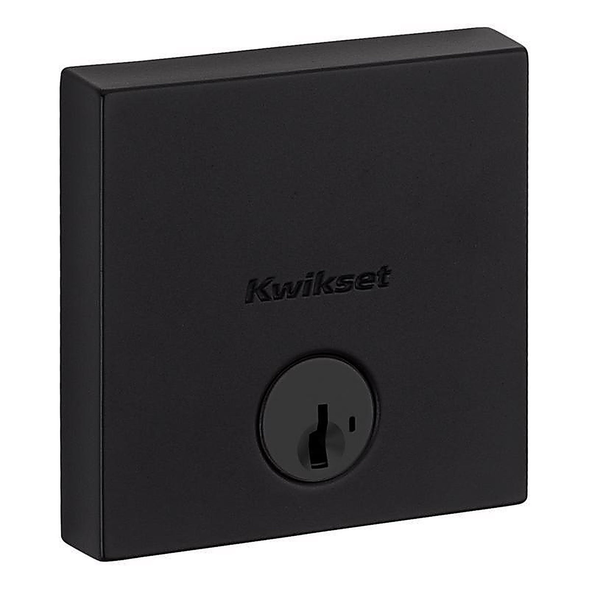 Kwikset - 92580-022 - Downtown Matte Black Zinc Single Cylinder Smart Key Deadbolt