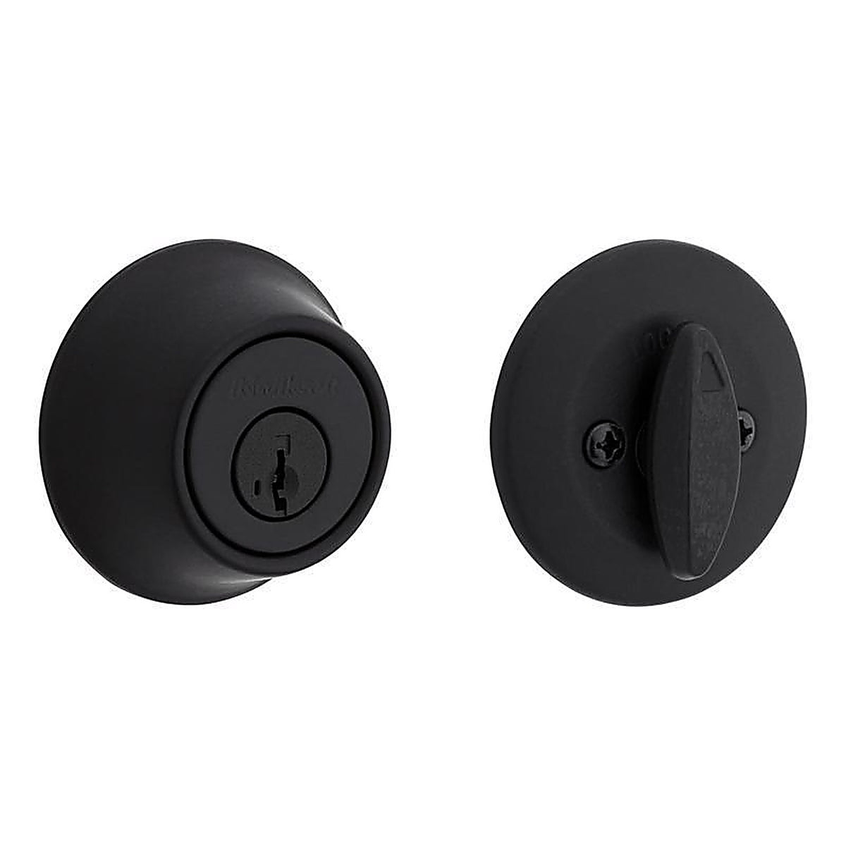 Kwikset - 96600-710 - Matte Black SmartKey Deadbolt 2-3/4 in.