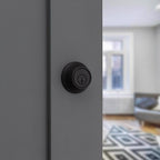 Kwikset - 96600-710 - Matte Black SmartKey Deadbolt 2-3/4 in.