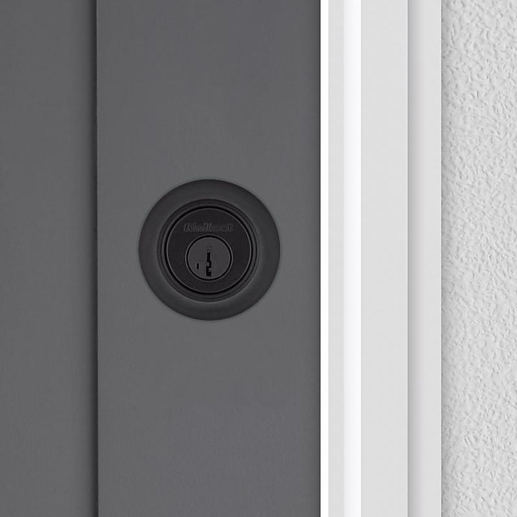 Kwikset - 96600-710 - Matte Black SmartKey Deadbolt 2-3/4 in.